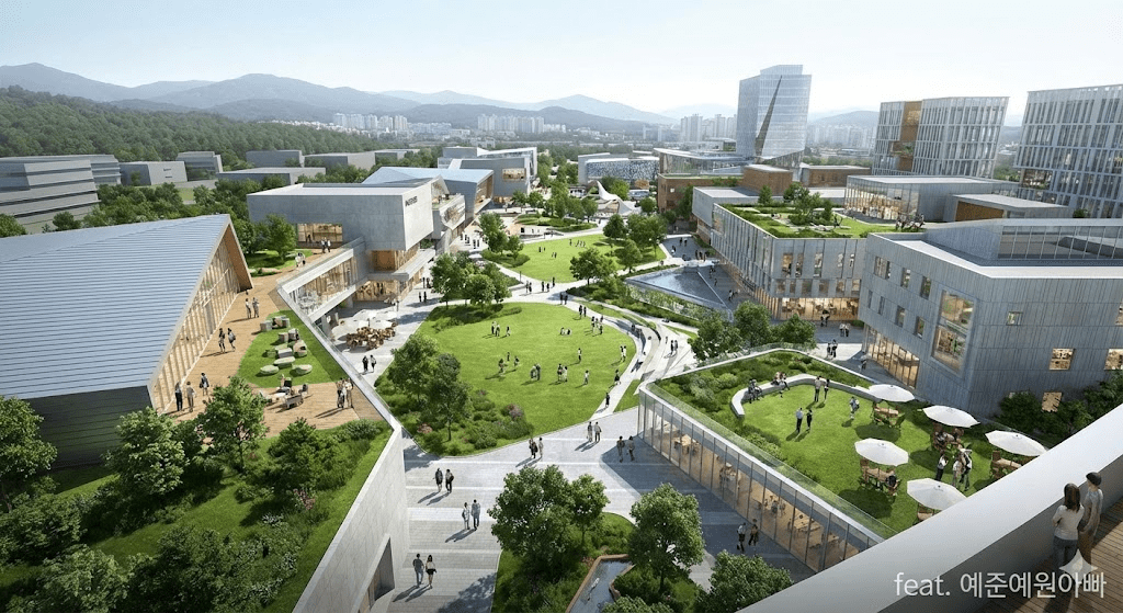 2026년 전망 의정부 부동산, 지금 사도 늦지 않은 이유 (2035 도시기본계획 완벽 해부) 3 미군 반환 공여지(CRC) 미래 개발 상상도: 문화, 예술, 디자인이 어우러진 복합 단지로의 변신을 기대합니다. (feat. 예준예원아빠)
