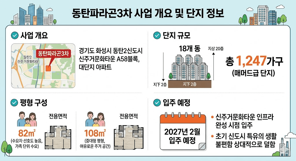 2027년 입주 동탄파라곤3차 공공지원 민간임대 입지 분석 및 우선분양전환권 투자 포인트 총정리 3 동탄파라곤3차 사업 개요 및 단지 정보 이미지