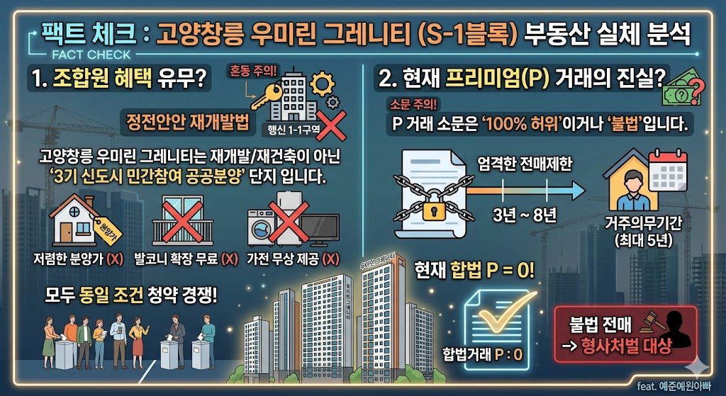 고양창릉 우미린 그레니티 분양 정보 및 완벽 입지 분석 2029년 입주 6 고양창릉 우미린 그레니티 S-1블록 부동산 분석 이미지