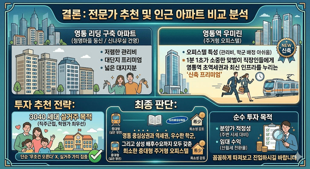 2026년 4월 분양 예정 수원 영통역 우미린 주거형 오피스텔 입지 분석 및 청약 투자 전략 8 image 44