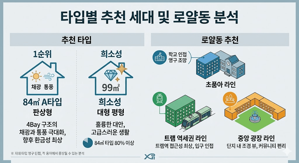 대전 도안자이센텀리체 1단지 분양 정보 및 입지 분석 투자 가치 가이드 5 타입별 추천 세대 및 로얄동 분석 이미지