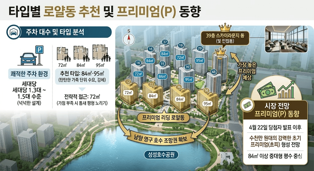 2026년 4월 천안 성성지구 업성푸르지오레이크시티 1순위 청약 분양가 입지 분석 및 투자 전망 6 타입별 로얄동 추천 및 프리미엄 동향 이미