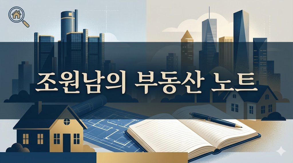 조원남의 부동산노트 5
