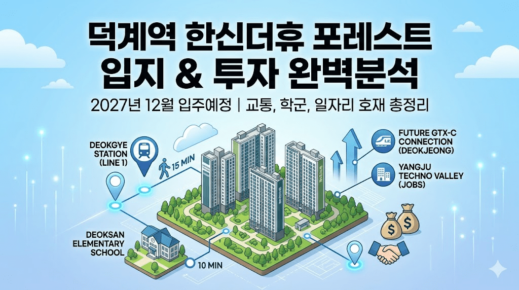 양주 덕계역 한신더휴 포레스트 분양가 평면도 입지 분석 및 투자 전망 2 덕계역 한신더휴 포레스트 입지 & 투자 완벽분석 이미